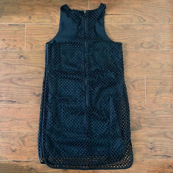 NWT Gottex Black Net Racerback Mini Dress - Picture 5 of 11